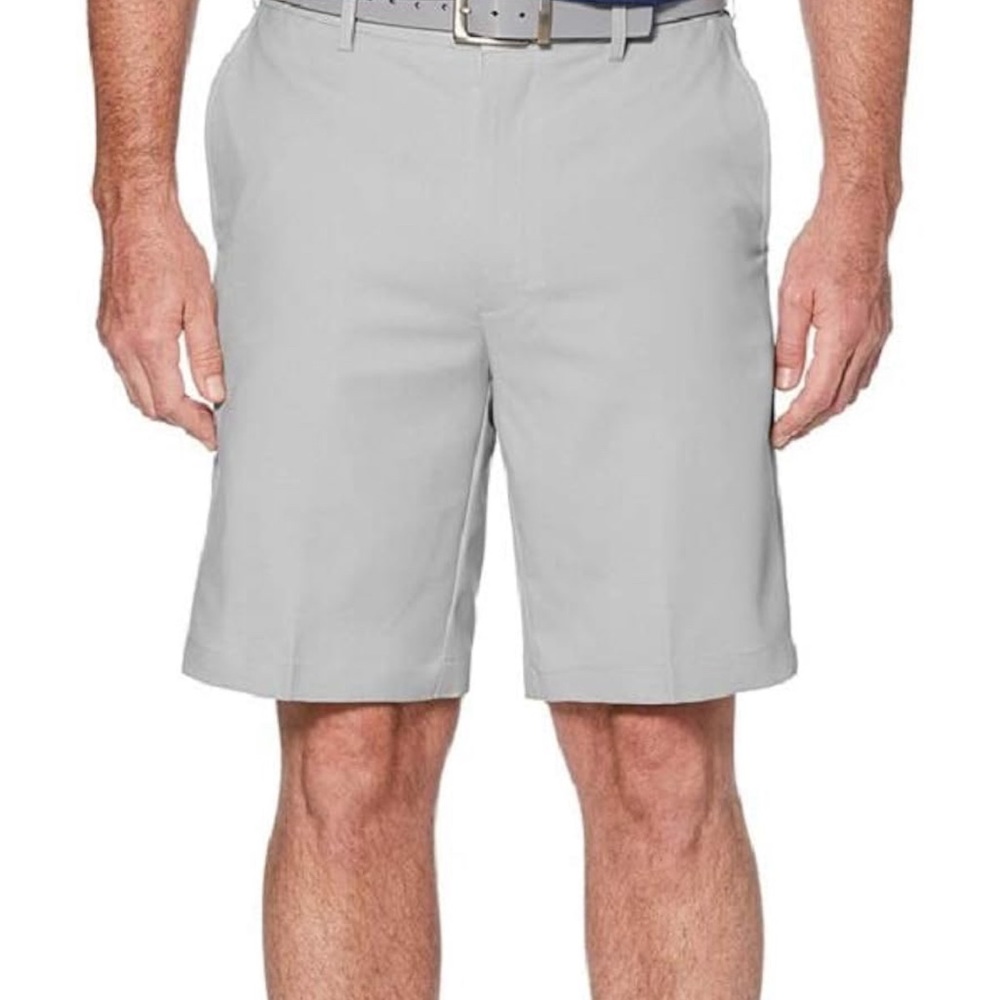 NWT Grand Slam Men's Flat Front 9" Golf Short with Expandable Waistband Sz 34